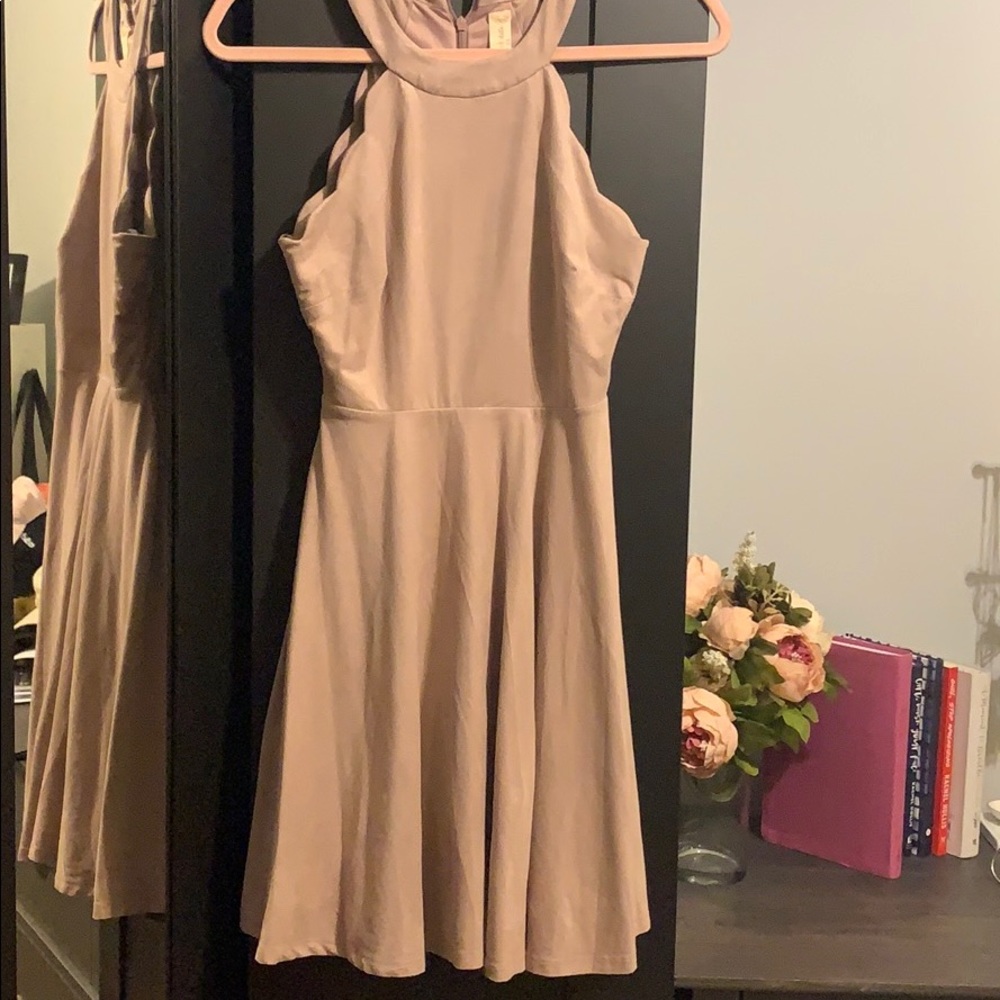 Blush pink dress